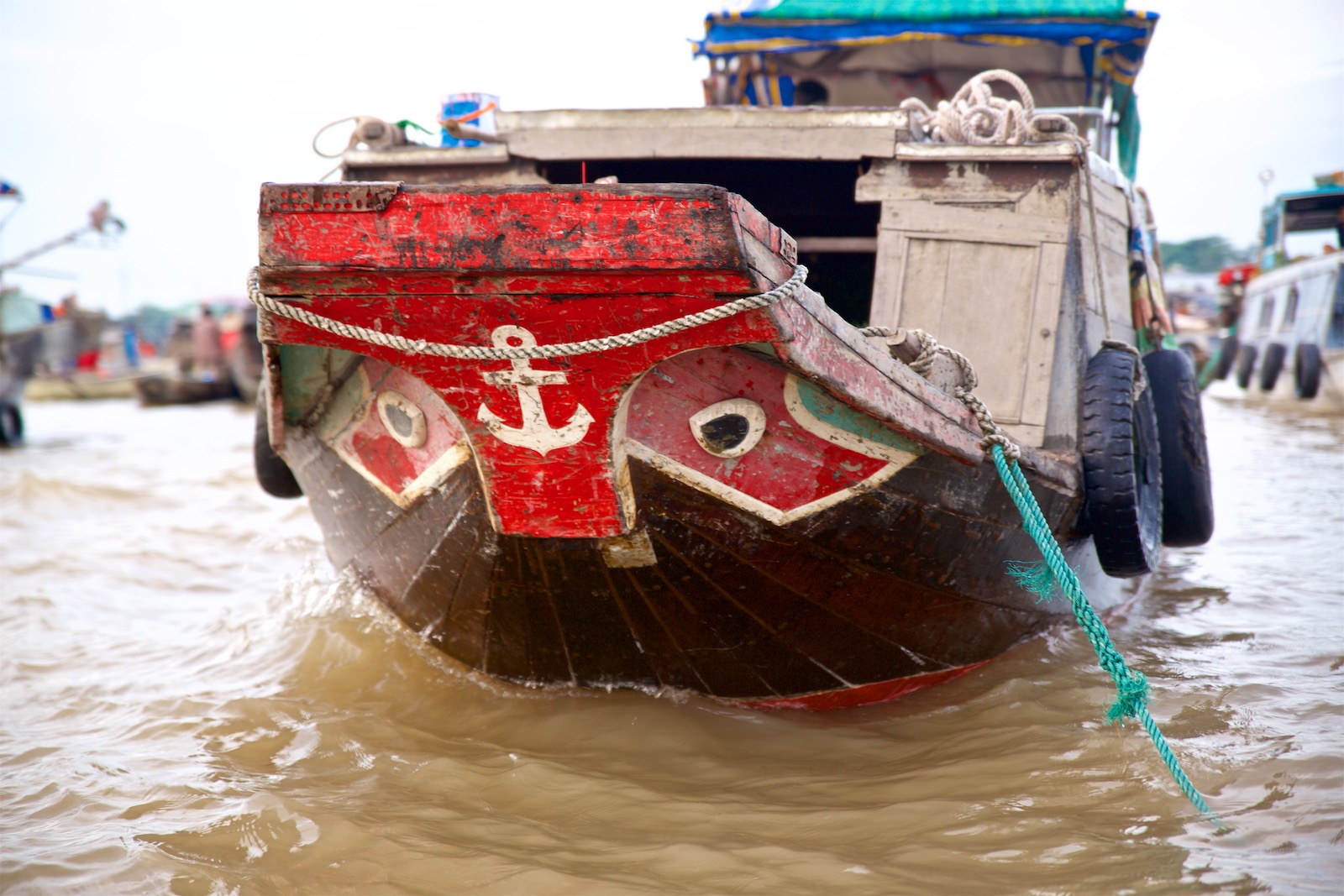 Mekongfloden Vietnam
