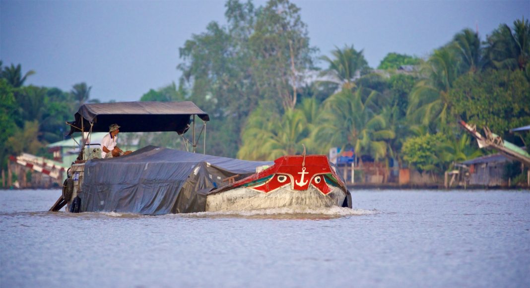 Mekongfloden Vietnam