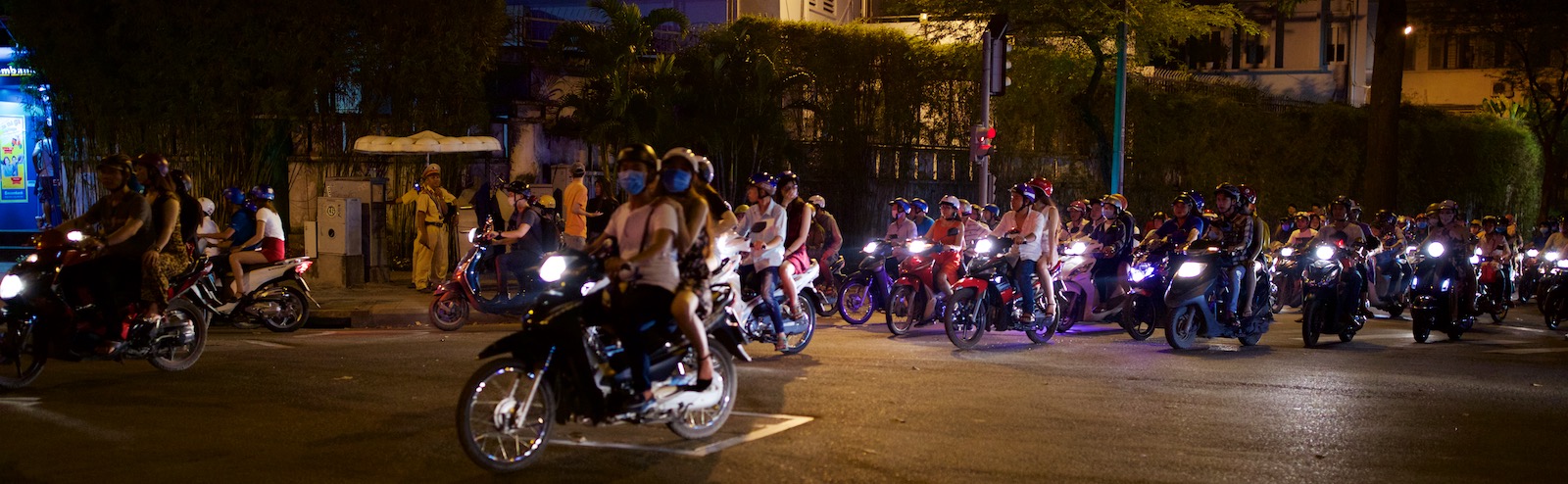 Motorcykler i Saigon