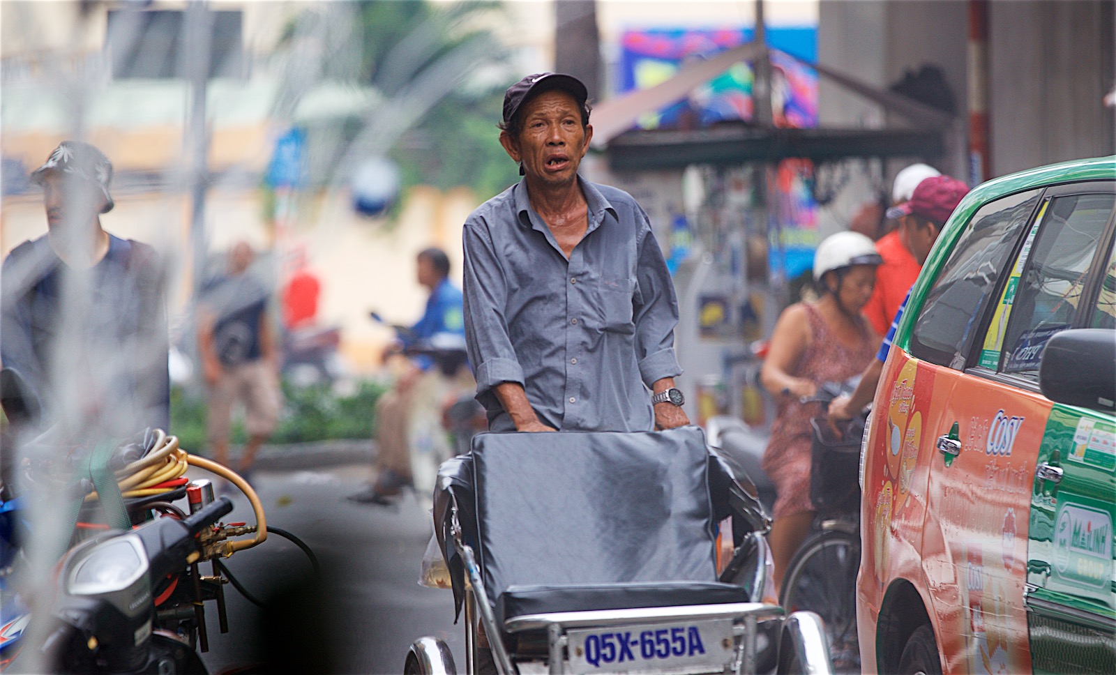 Saigon cykeltaxa