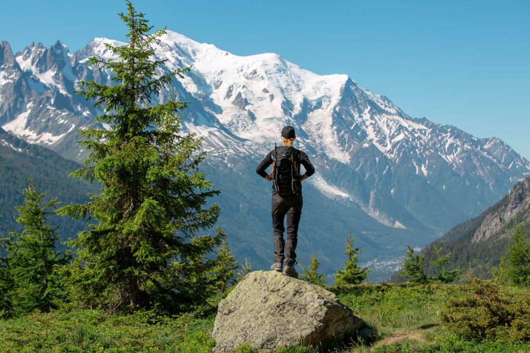 Vandrerute Tour du Mont Blanc